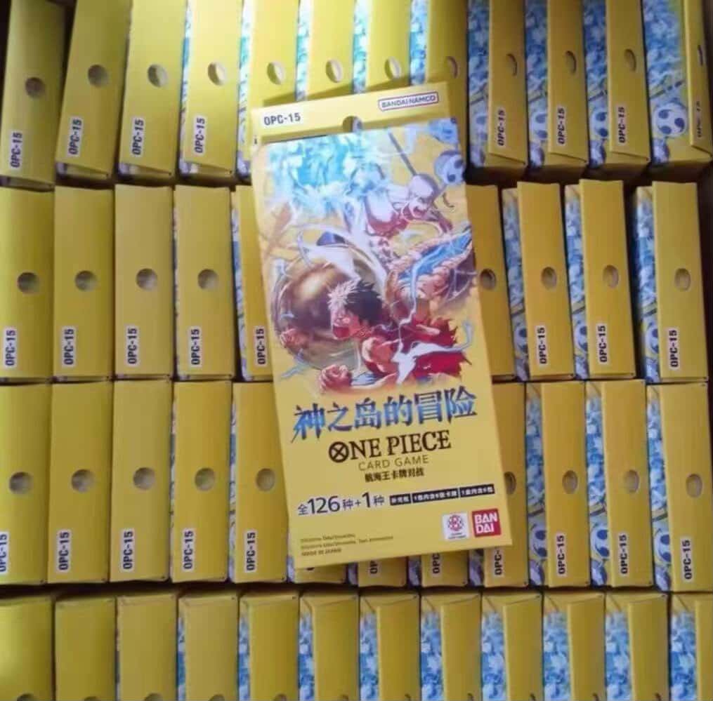 Bundle 6 booster One Piece OPC-15 cinese